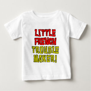 Camiseta De Bebé Pequeño hacedor de problemas en Francia
