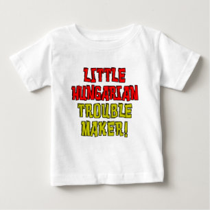 Camiseta De Bebé Pequeño hacedor de problemas húngaro
