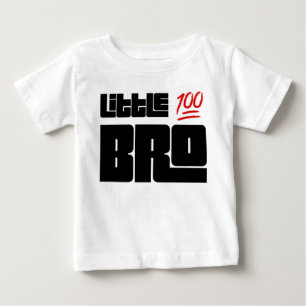 Camiseta De Bebé 💯 pequeño hermano