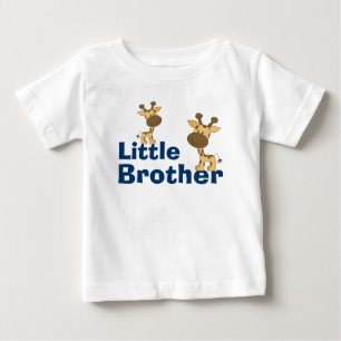 Camiseta De Bebé Pequeño hermano de jirafa