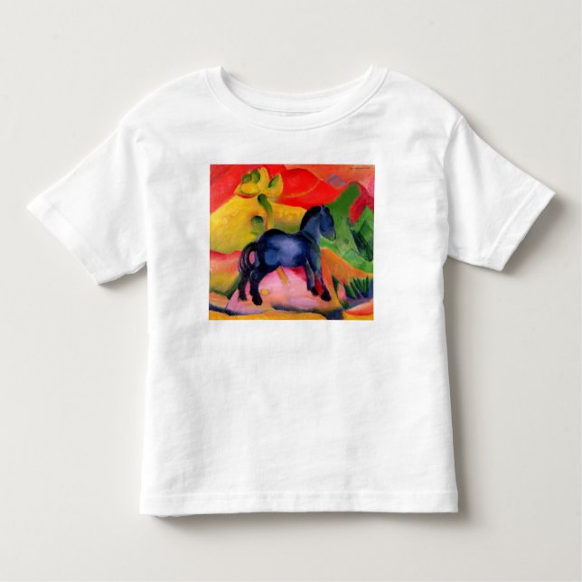 Camiseta De Bebé Pequeño Horse azul, 1912 (Anverso)