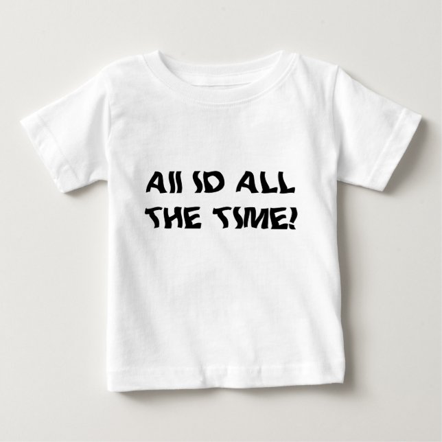 Camiseta De Bebé Pequeño Id. (Anverso)
