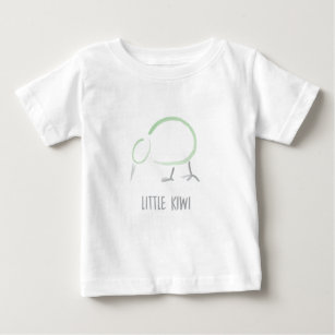 Camiseta De Bebé "Pequeño kiwi "