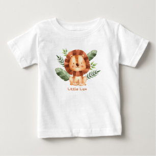 Camiseta De Bebé Pequeño león