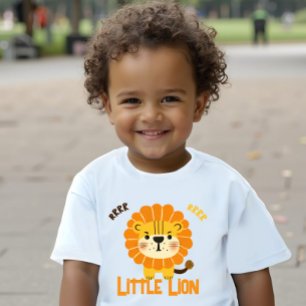 Camiseta De Bebé Pequeño león