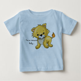 Camiseta De Bebé Pequeño león