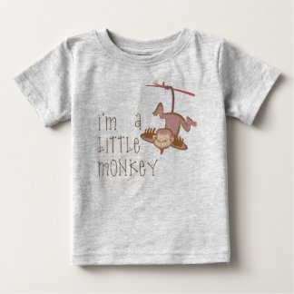 Camiseta De Bebé Pequeño mono