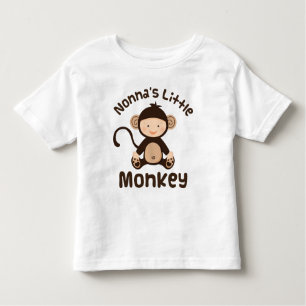 Camiseta De Bebé Pequeño mono de Nonnas