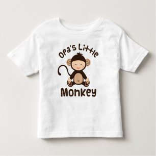 Camiseta De Bebé Pequeño mono de Opas