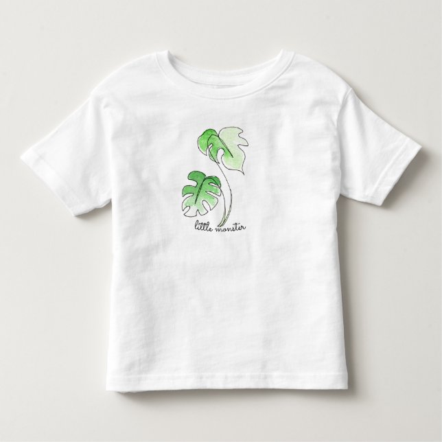 Camiseta De Bebé pequeño monstruo (Anverso)