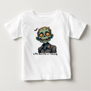 Camiseta De Bebé Pequeño Monstruo en Entrenamiento – Cute Halloween