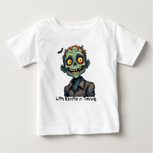 Camiseta De Bebé Pequeño monstruo en entrenamiento - niños de Hallo