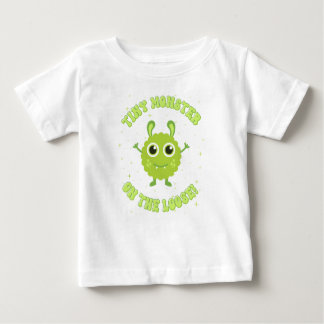 Camiseta De Bebé ¡Pequeño monstruo en la hoz!