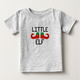 Camiseta De Bebé Pequeño navidad del duende