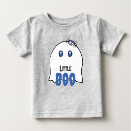 Camiseta De Bebé Pequeño Niño Boo Primer Halloween Fantasma Lindo F