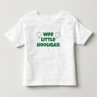 Pequeño niño Hooligan St Patrick's Day Green