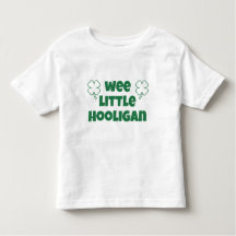 Pequeño niño Hooligan St Patrick's Day Green