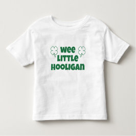 Camiseta De Bebé Pequeño niño Hooligan St Patrick's Day Green