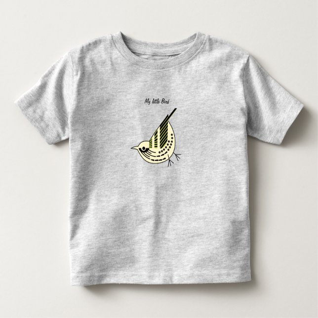 Camiseta De Bebé Pequeño pájaro (Anverso)