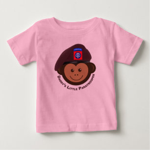 Camiseta De Bebé “Pequeño Paracaidista de Papá”