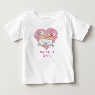 Camiseta de bebé Pequeño pero amado por mamá