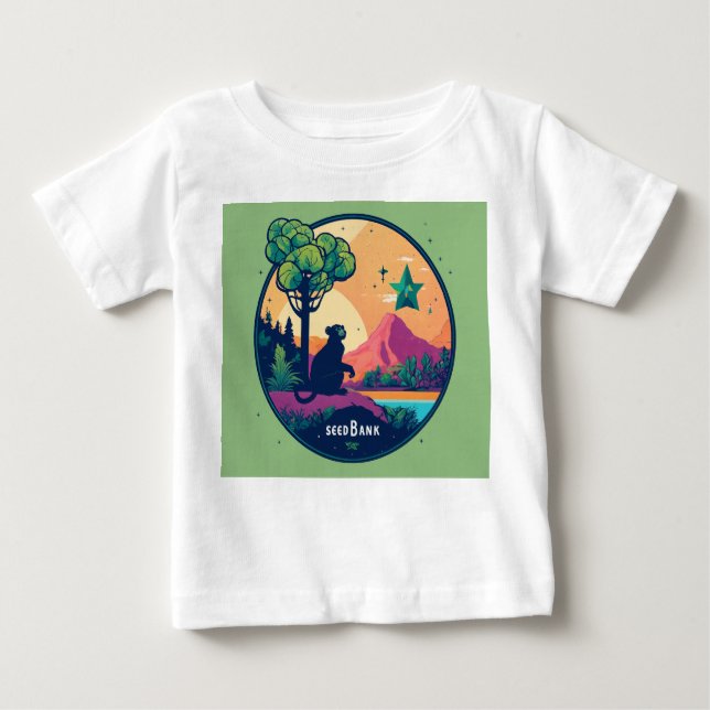 Camiseta De Bebé Pequeño pero poderoso (Anverso)