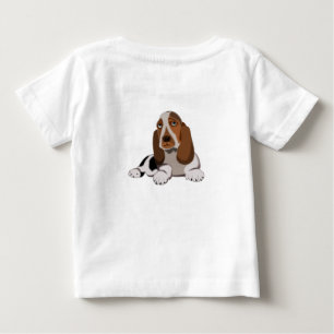 Camiseta De Bebé Pequeño perro bebé camiseta que amo a los Mascotas