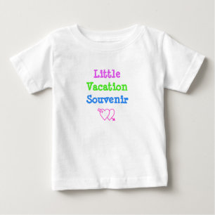 Camiseta De Bebé Pequeño recuerdo de vacaciones gracioso