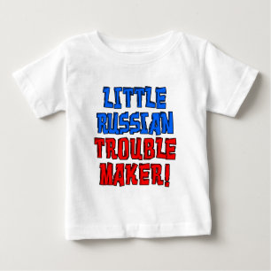 Camiseta De Bebé Pequeño responsable ruso de problemas