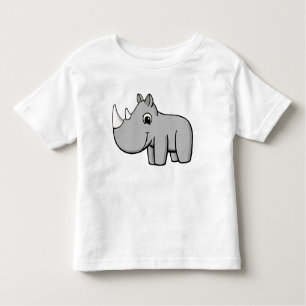 Camiseta De Bebé Pequeño rinoceronte