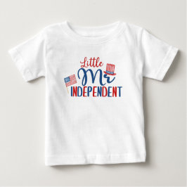 Camiseta De Bebé Pequeño Señor Independiente, 4 de Julio