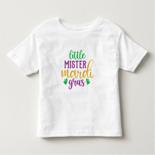 Camiseta De Bebé Pequeño señor Mardi Gras Toddler T-Shirt