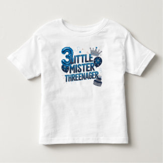 Camiseta De Bebé Pequeño Sr. Threenager T-Shirt