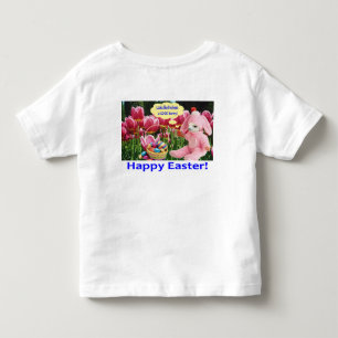 Camiseta De Bebé pequeño tee. Feliz Pascua.