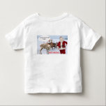 Camiseta De Bebé pequeño tee merry christmas santa cerdo<br><div class="desc">pequeño tee. Feliz Navidad,  si ganas más peso,  dejamos. Cerdo de Santa y rudolfo</div>