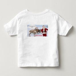 Camiseta De Bebé pequeño tee merry christmas santa cerdo