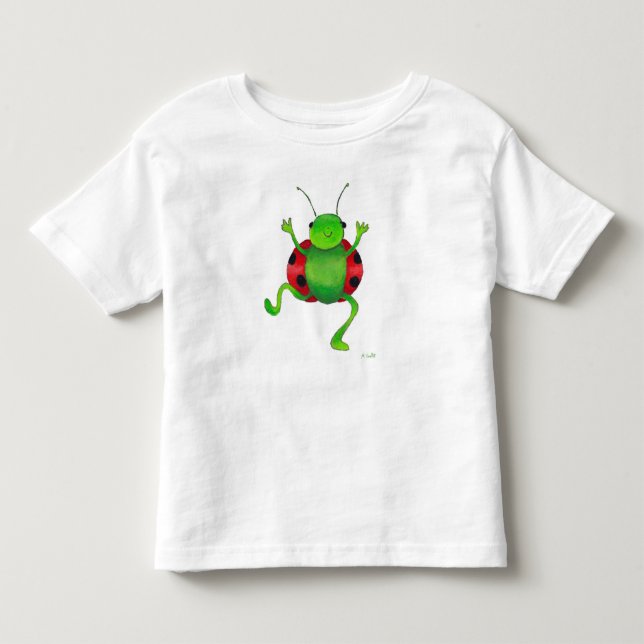 Camiseta De Bebé pequeño tejo bailarín (Anverso)