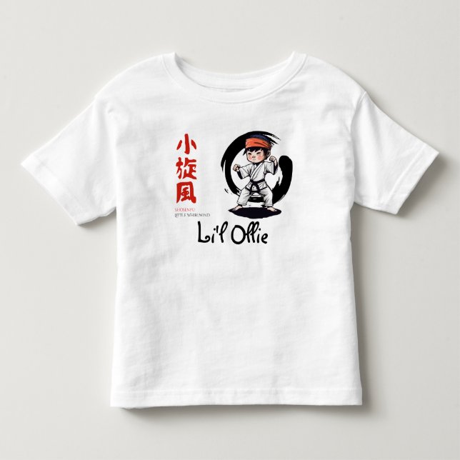 Camiseta De Bebé Pequeño Tornado (Anverso)