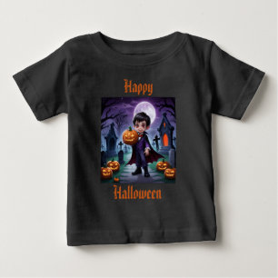 Camiseta De Bebé Pequeño vampiro de Halloween 