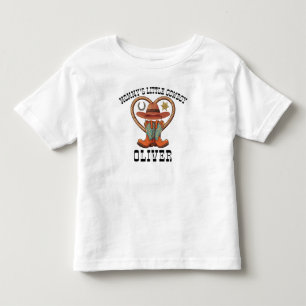 Camiseta De Bebé Pequeño Vaquero Personalizado de Mamá