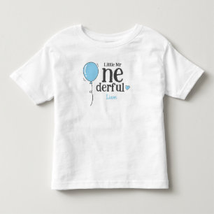 Camiseta De Bebé Pequeño Y Maravilloso Globo De Primer Cumpleaños