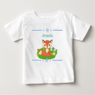 Camiseta De Bebé Pequeño zorro