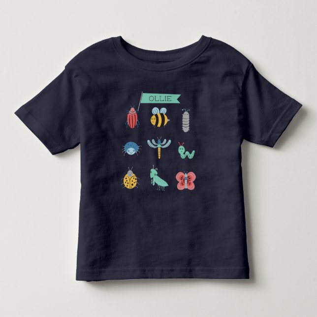Camiseta De Bebé Pequeños Crawlers - Personalizado (Anverso)