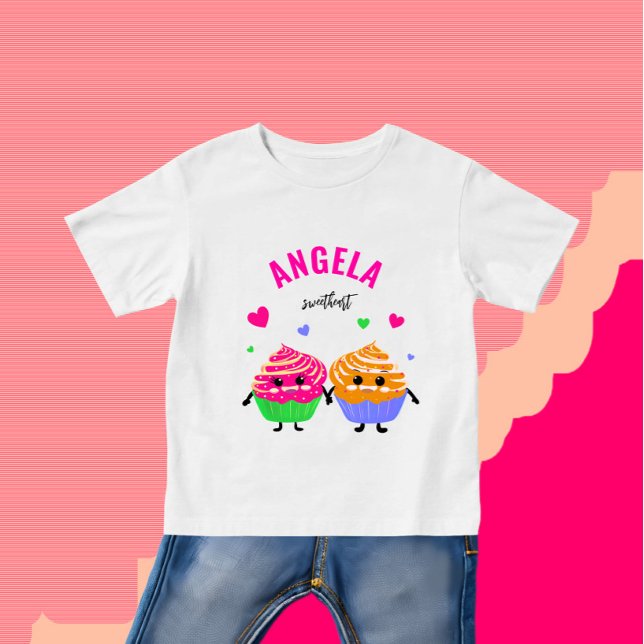 Camiseta De Bebé Pequeños cupcakes (Subido por el creador)