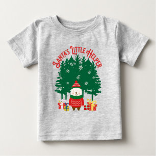 Camiseta De Bebé Pequeños Navidades de Santa Elena