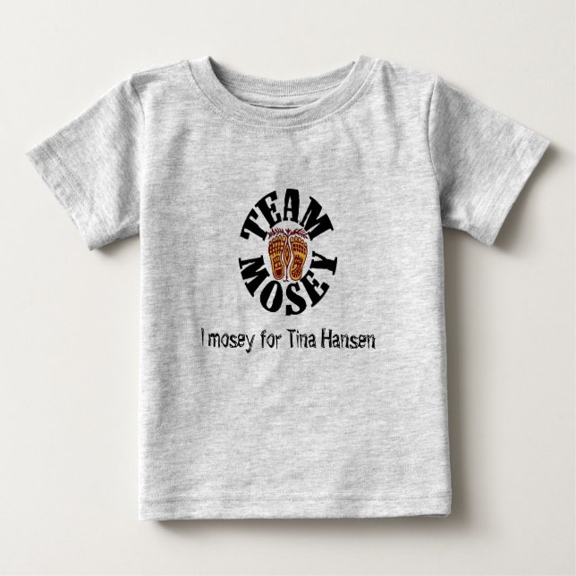 Camiseta De Bebé Pequeños pies de lujo (Anverso)