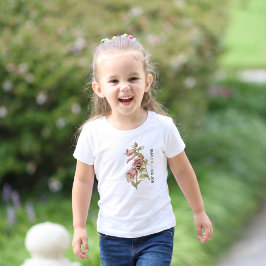 Camiseta De Bebé Pequeños Polinizadores Personalizados | Flor de Ab