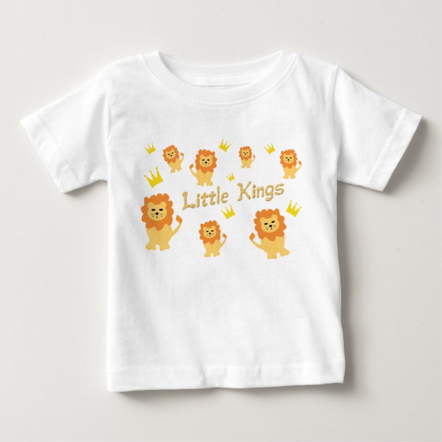 Camiseta De Bebé Pequeños reyes (Anverso)
