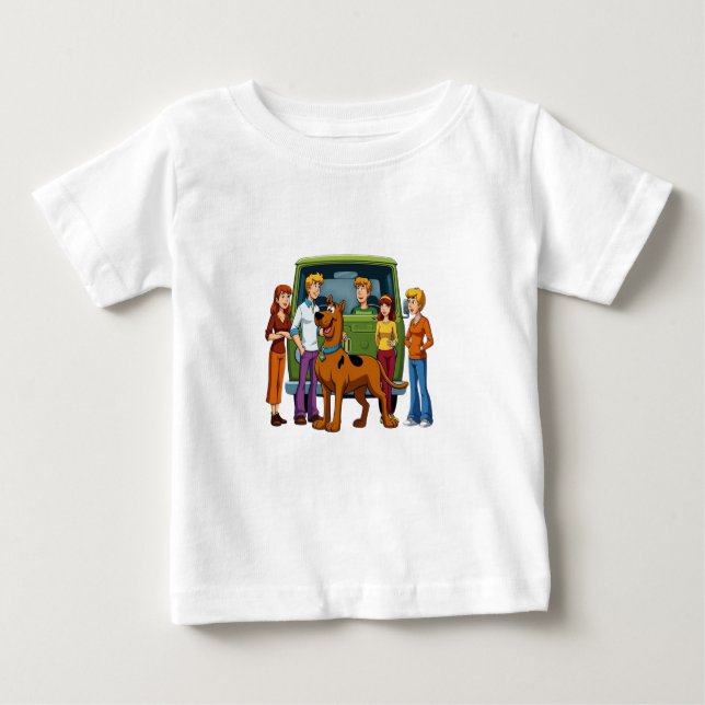 Camiseta De Bebé Pequeños Trick-o-Tratantes de Toón (Anverso)