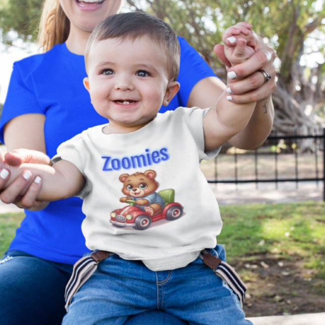 Camiseta De Bebé Pequeños Zoomies  (Subido por el creador)